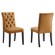 Duchess Performance Velvet Dining Chairs - Set of 2 By Modway - EEI-5011 | Dining Chairs | Modishstore - 23