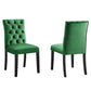 Duchess Performance Velvet Dining Chairs - Set of 2 By Modway - EEI-5011 | Dining Chairs | Modishstore - 20