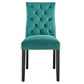 Duchess Performance Velvet Dining Chairs - Set of 2 By Modway - EEI-5011 | Dining Chairs | Modishstore - 47