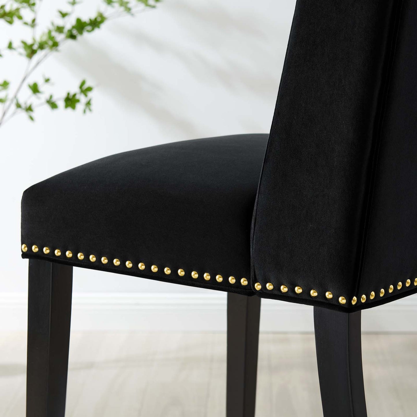 Baron Performance Velvet Dining Chairs - Set of 2 By Modway - EEI-5012 | Dining Chairs | Modishstore - 12