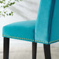 Baron Performance Velvet Dining Chairs - Set of 2 By Modway - EEI-5012 | Dining Chairs | Modishstore - 19
