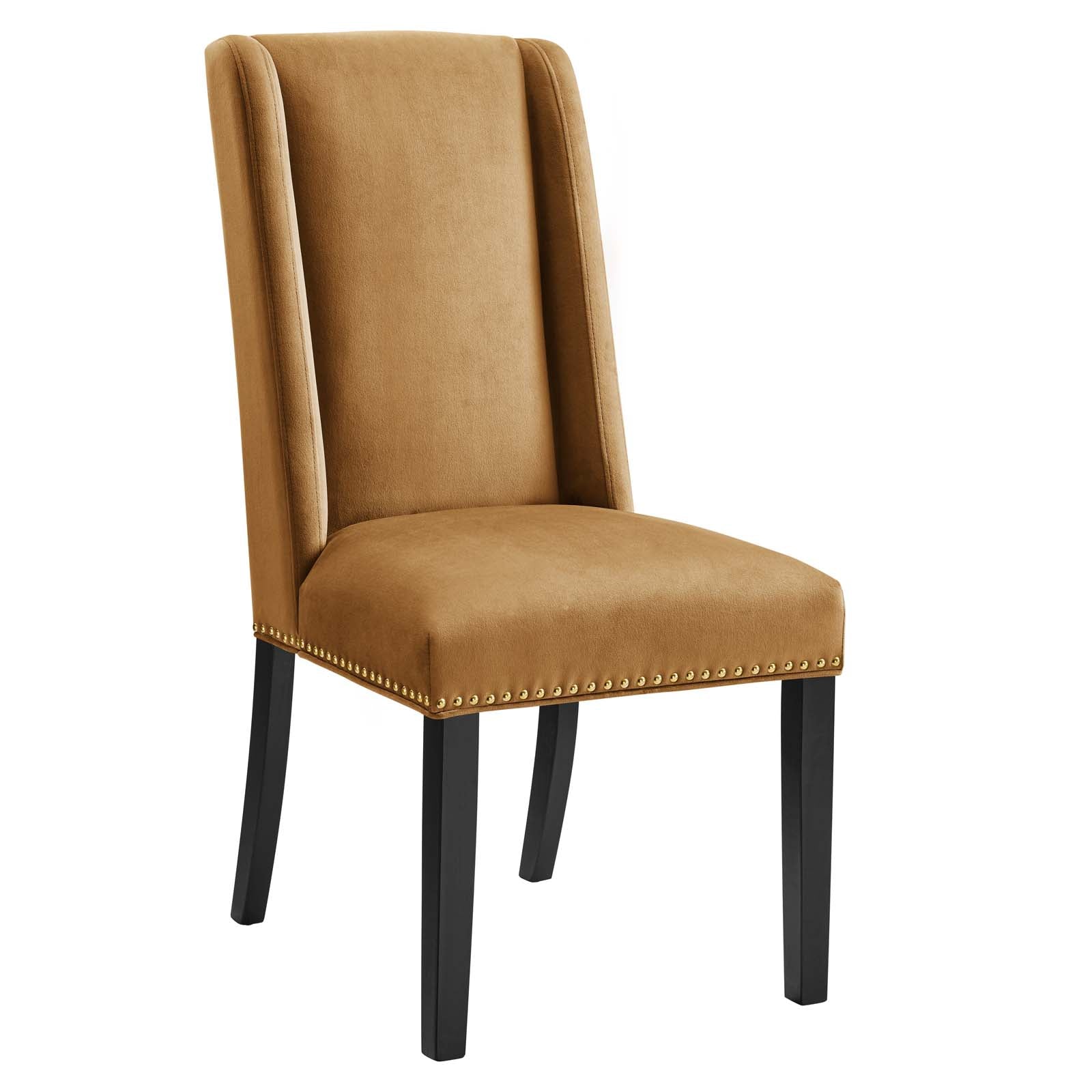 Baron Performance Velvet Dining Chairs - Set of 2 By Modway - EEI-5012 | Dining Chairs | Modishstore - 74