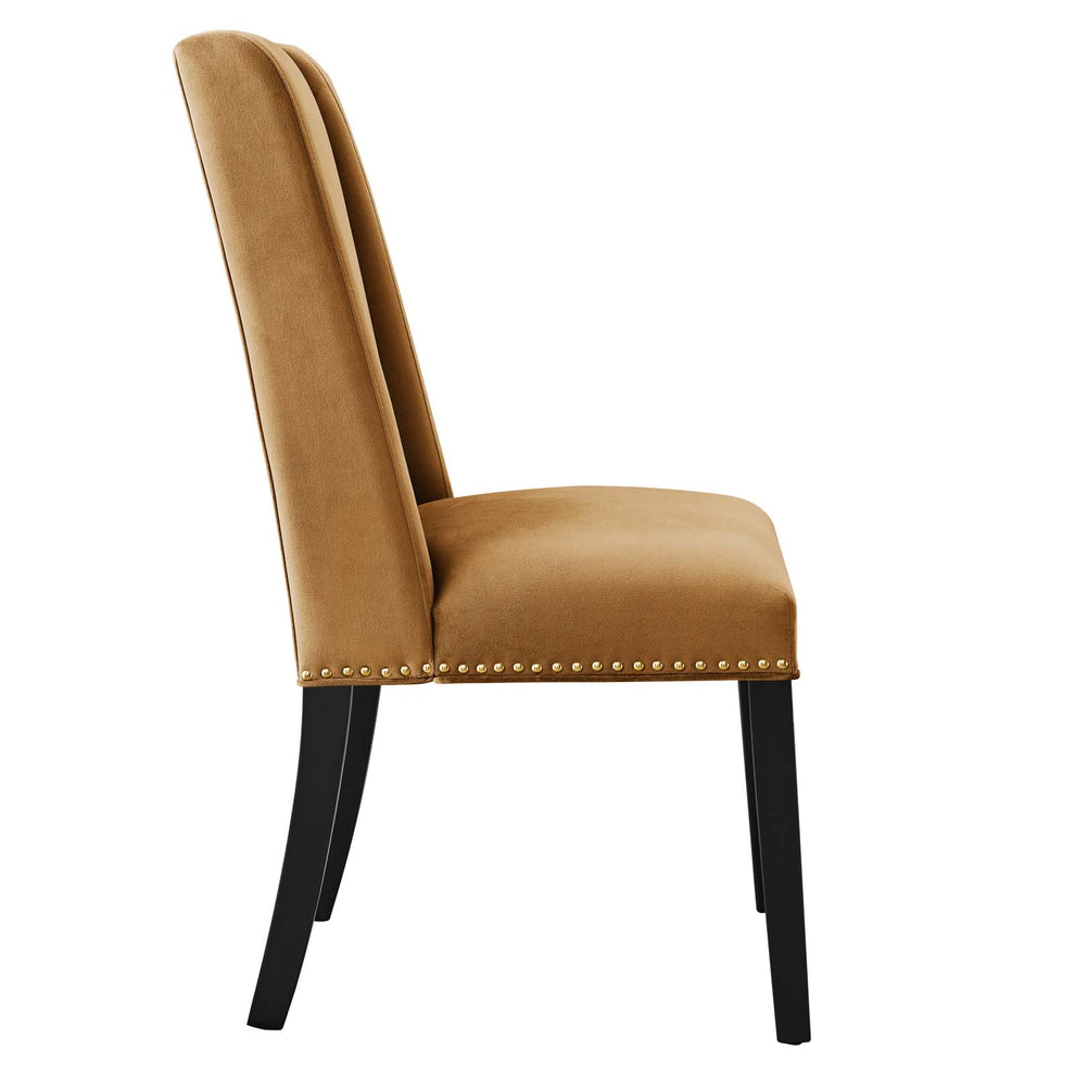 Baron Performance Velvet Dining Chairs - Set of 2 By Modway - EEI-5012 | Dining Chairs | Modishstore - 42