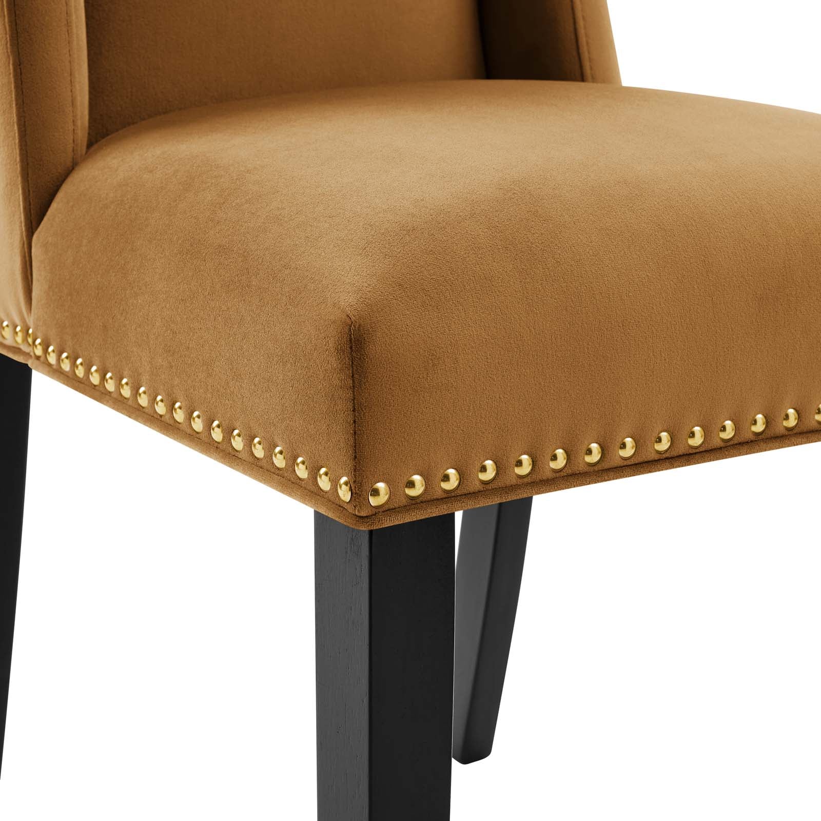 Baron Performance Velvet Dining Chairs - Set of 2 By Modway - EEI-5012 | Dining Chairs | Modishstore - 32