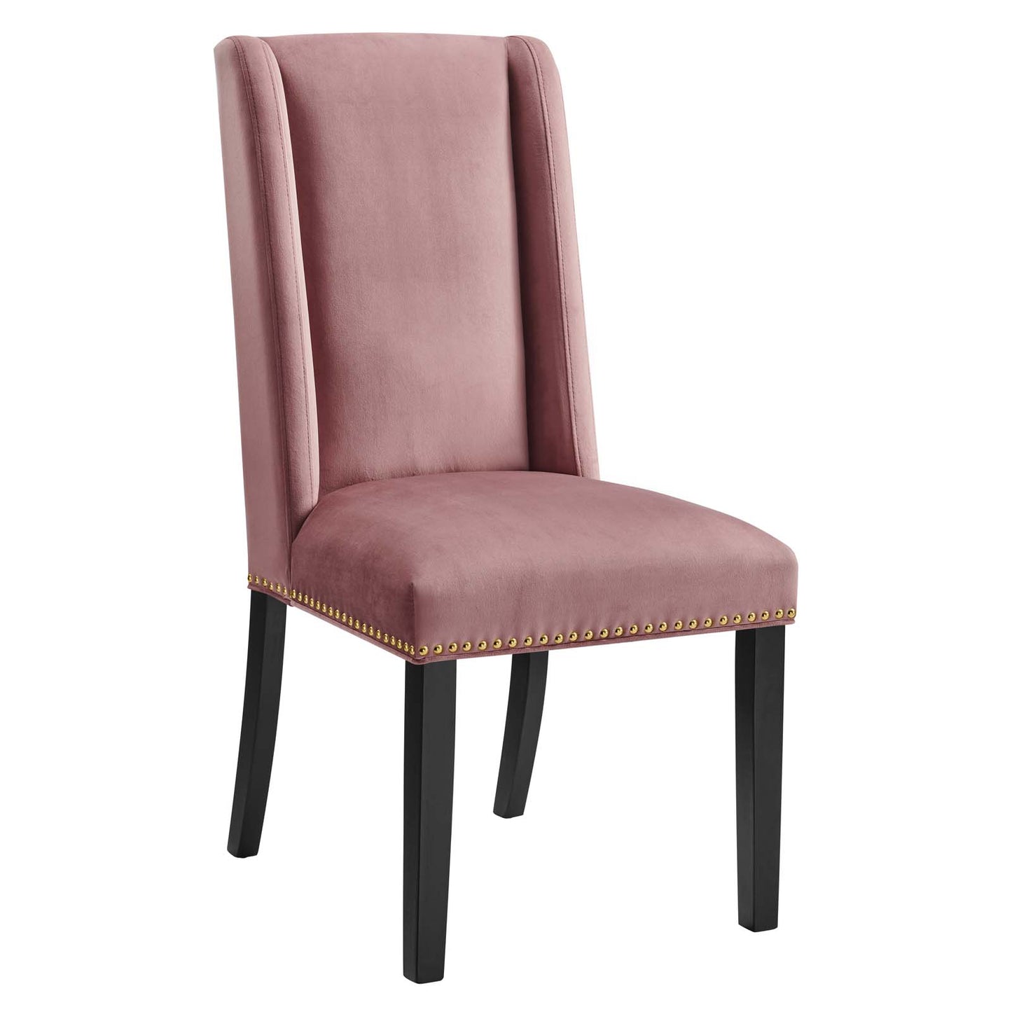 Baron Performance Velvet Dining Chairs - Set of 2 By Modway - EEI-5012 | Dining Chairs | Modishstore - 71