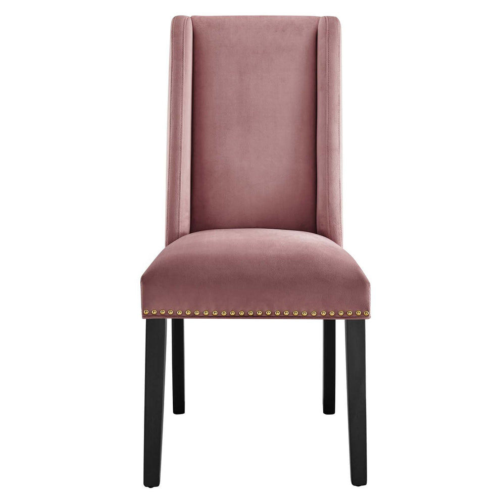 Baron Performance Velvet Dining Chairs - Set of 2 By Modway - EEI-5012 | Dining Chairs | Modishstore - 61