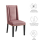 Baron Performance Velvet Dining Chairs - Set of 2 By Modway - EEI-5012 | Dining Chairs | Modishstore - 79