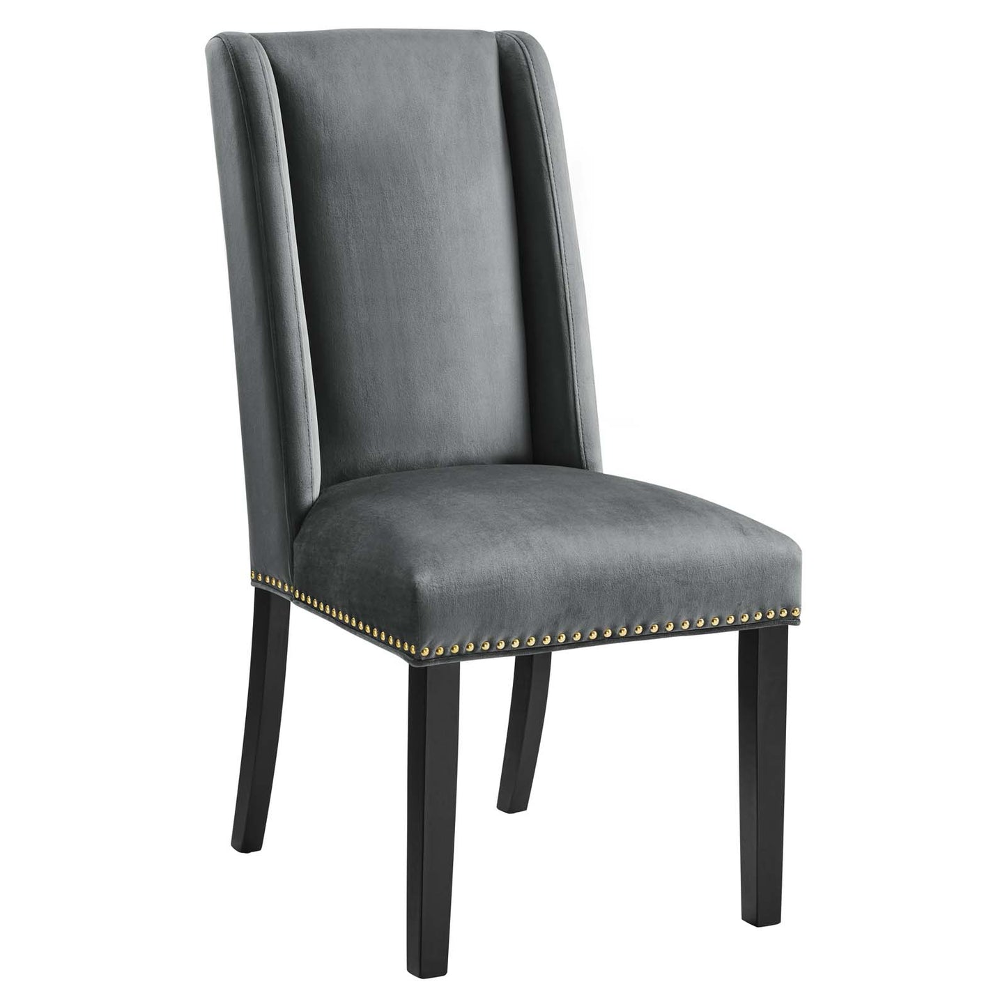 Baron Performance Velvet Dining Chairs - Set of 2 By Modway - EEI-5012 | Dining Chairs | Modishstore - 67