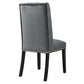 Baron Performance Velvet Dining Chairs - Set of 2 By Modway - EEI-5012 | Dining Chairs | Modishstore - 48