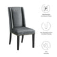 Baron Performance Velvet Dining Chairs - Set of 2 By Modway - EEI-5012 | Dining Chairs | Modishstore - 81