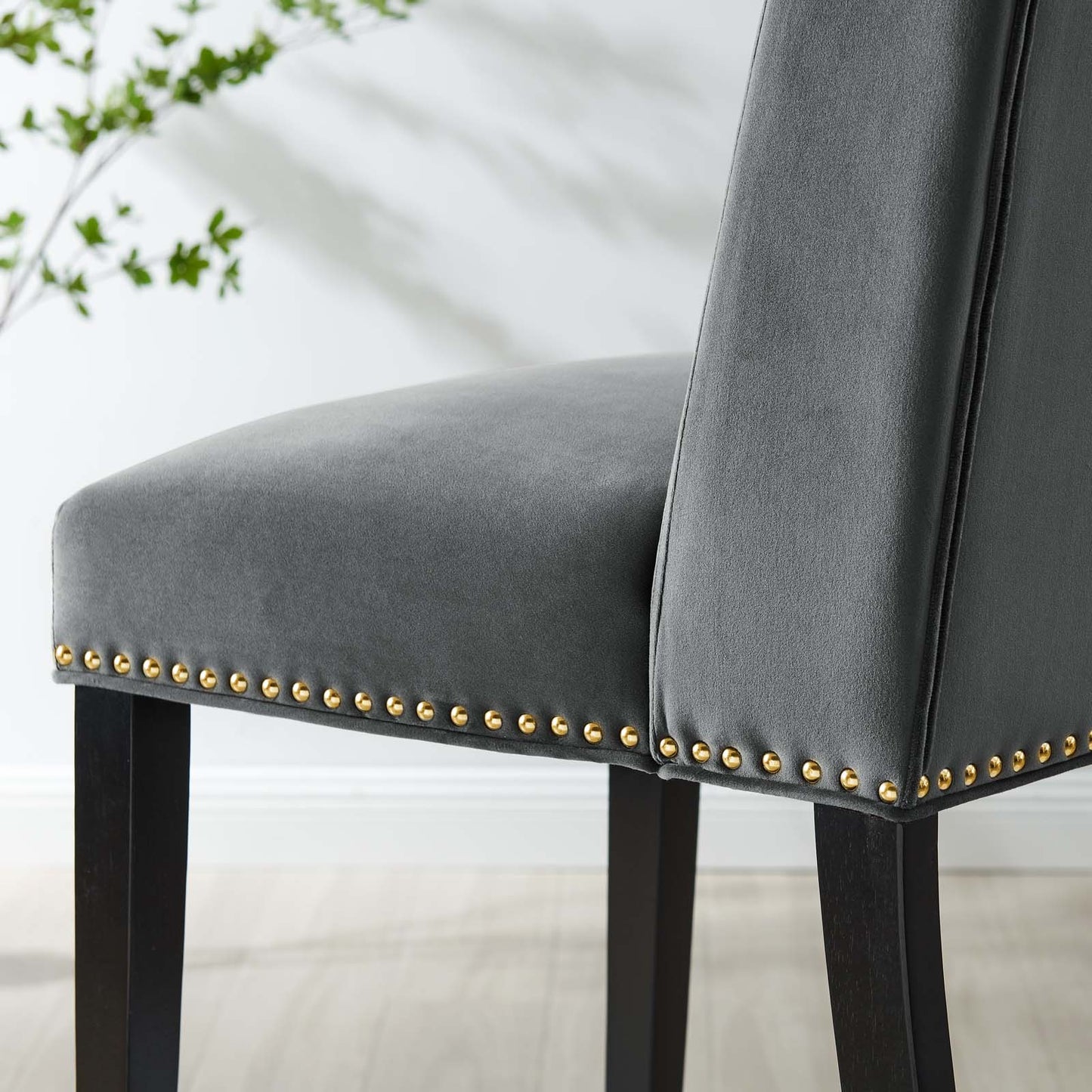 Baron Performance Velvet Dining Chairs - Set of 2 By Modway - EEI-5012 | Dining Chairs | Modishstore - 22