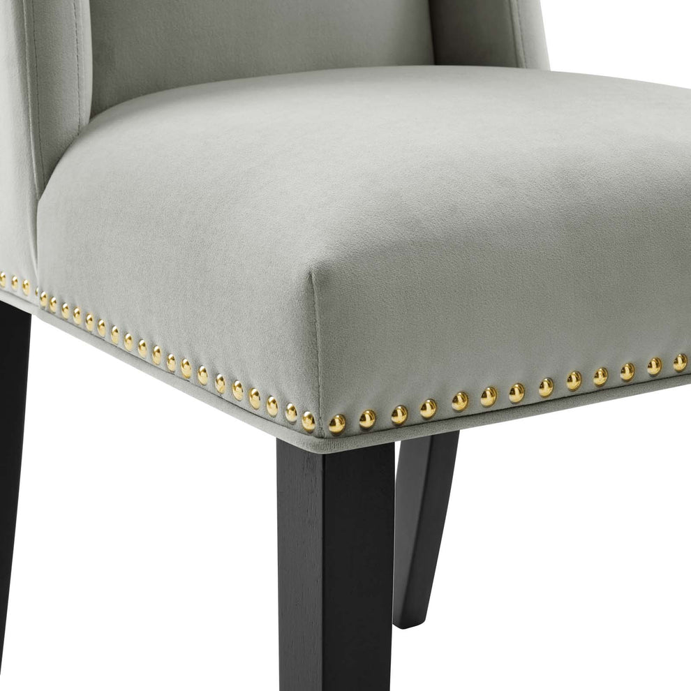 Baron Performance Velvet Dining Chairs - Set of 2 By Modway - EEI-5012 | Dining Chairs | Modishstore - 26
