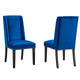 Baron Performance Velvet Dining Chairs - Set of 2 By Modway - EEI-5012 | Dining Chairs | Modishstore - 2