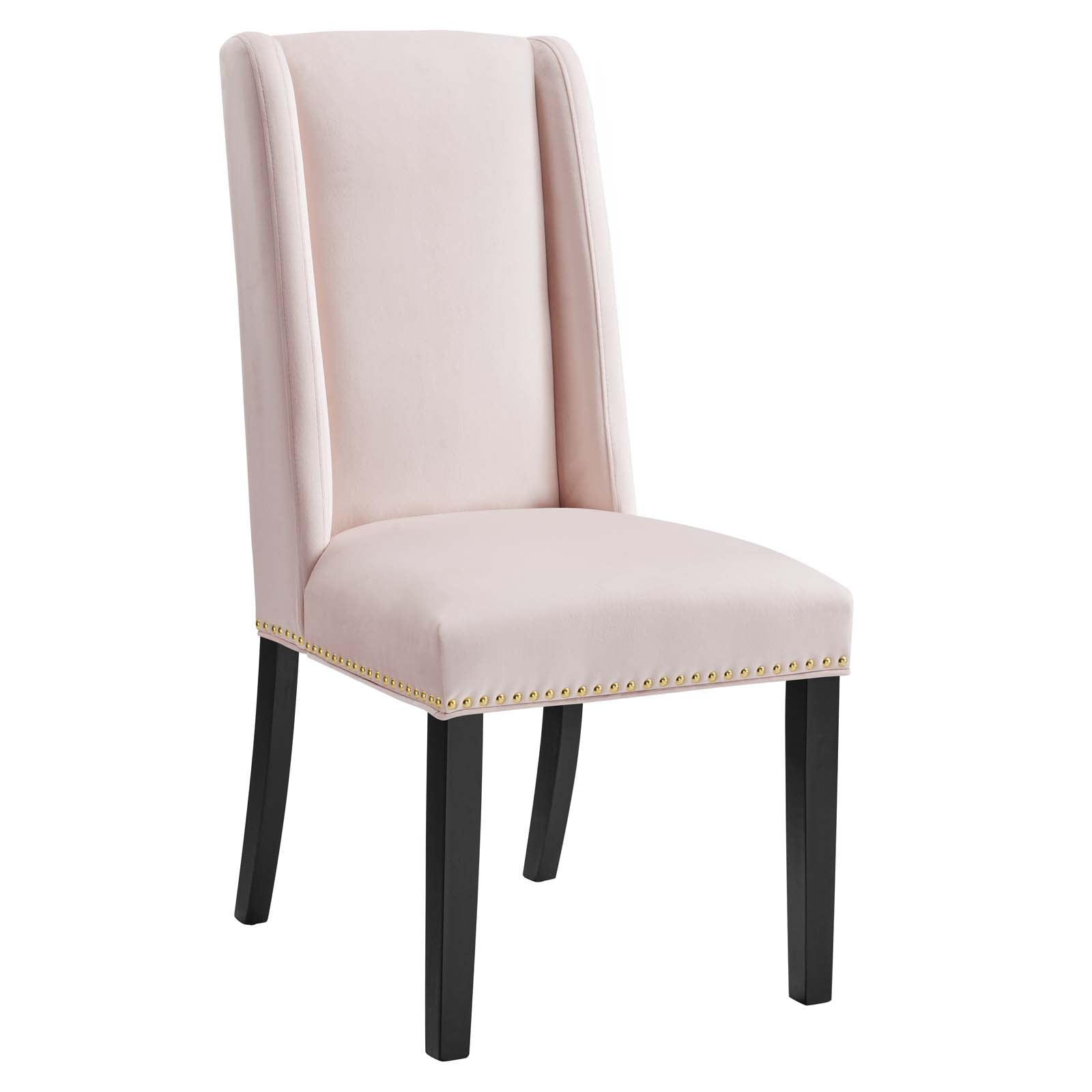 Baron Performance Velvet Dining Chairs - Set of 2 By Modway - EEI-5012 | Dining Chairs | Modishstore - 69