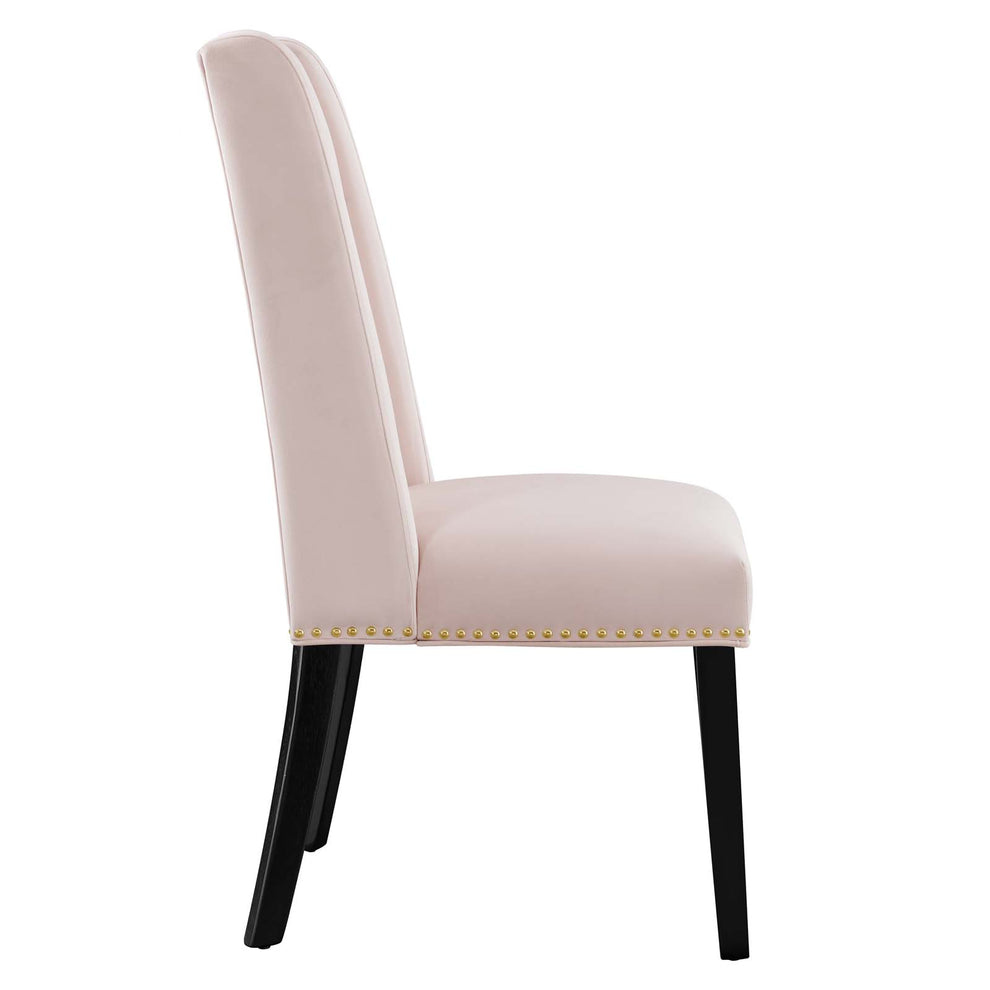 Baron Performance Velvet Dining Chairs - Set of 2 By Modway - EEI-5012 | Dining Chairs | Modishstore - 87