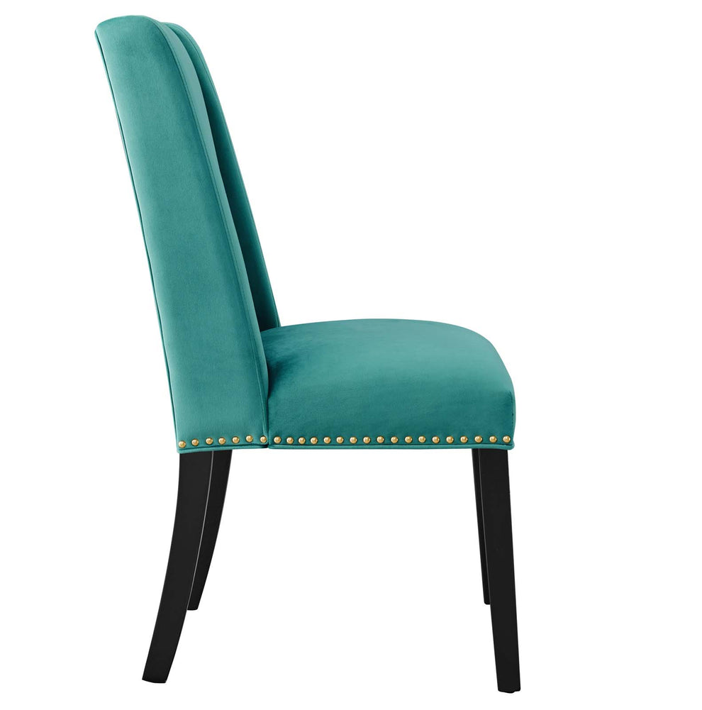 Baron Performance Velvet Dining Chairs - Set of 2 By Modway - EEI-5012 | Dining Chairs | Modishstore - 40