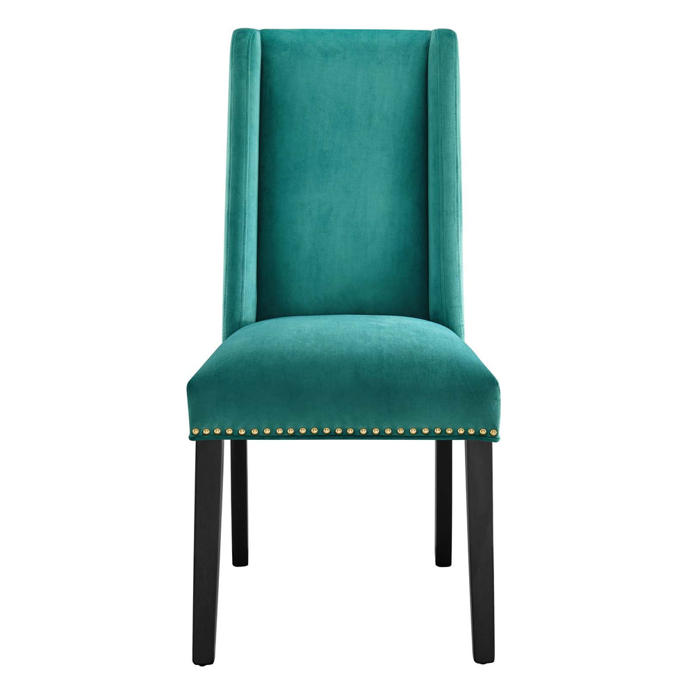 Baron Performance Velvet Dining Chairs - Set of 2 By Modway - EEI-5012 | Dining Chairs | Modishstore - 63