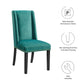 Baron Performance Velvet Dining Chairs - Set of 2 By Modway - EEI-5012 | Dining Chairs | Modishstore - 85