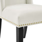 Baron Performance Velvet Dining Chairs - Set of 2 By Modway - EEI-5012 | Dining Chairs | Modishstore - 24