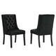 Baronet Performance Velvet Dining Chairs - Set of 2 By Modway - EEI-5013 | Dining Chairs | Modishstore - 1