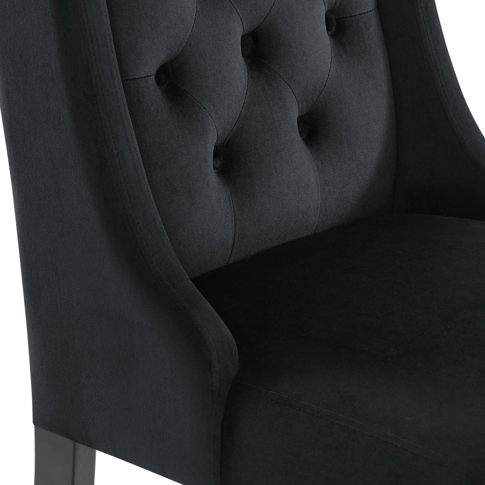 Baronet Performance Velvet Dining Chairs - Set of 2 By Modway - EEI-5013 | Dining Chairs | Modishstore - 8