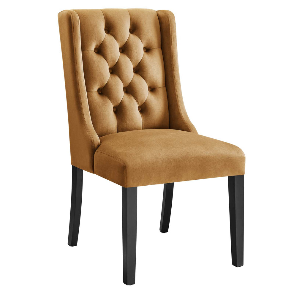 Baronet Performance Velvet Dining Chairs - Set of 2 By Modway - EEI-5013 | Dining Chairs | Modishstore - 21