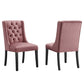 Baronet Performance Velvet Dining Chairs - Set of 2 By Modway - EEI-5013 | Dining Chairs | Modishstore - 31