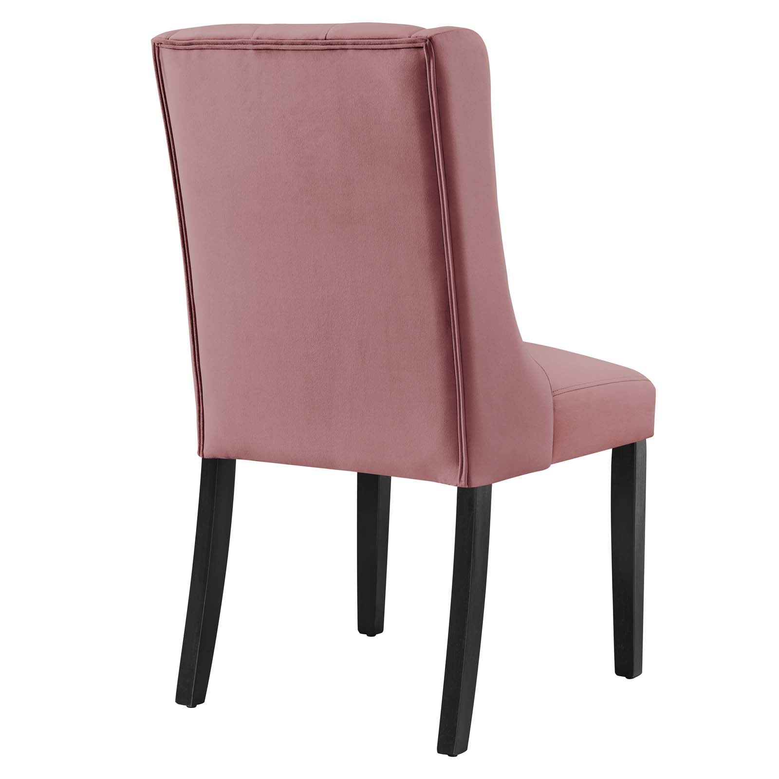 Baronet Performance Velvet Dining Chairs - Set of 2 By Modway - EEI-5013 | Dining Chairs | Modishstore - 27