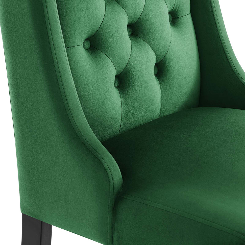 Baronet Performance Velvet Dining Chairs - Set of 2 By Modway - EEI-5013 | Dining Chairs | Modishstore - 40