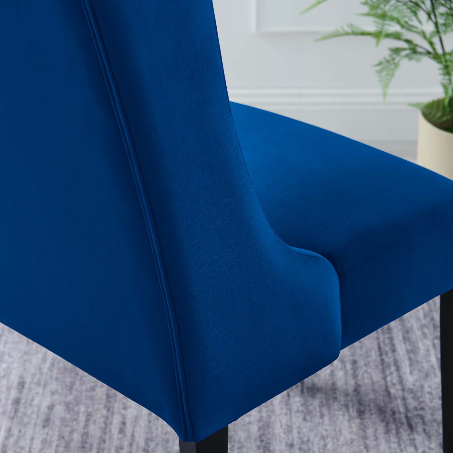 Baronet Performance Velvet Dining Chairs - Set of 2 By Modway - EEI-5013 | Dining Chairs | Modishstore - 57