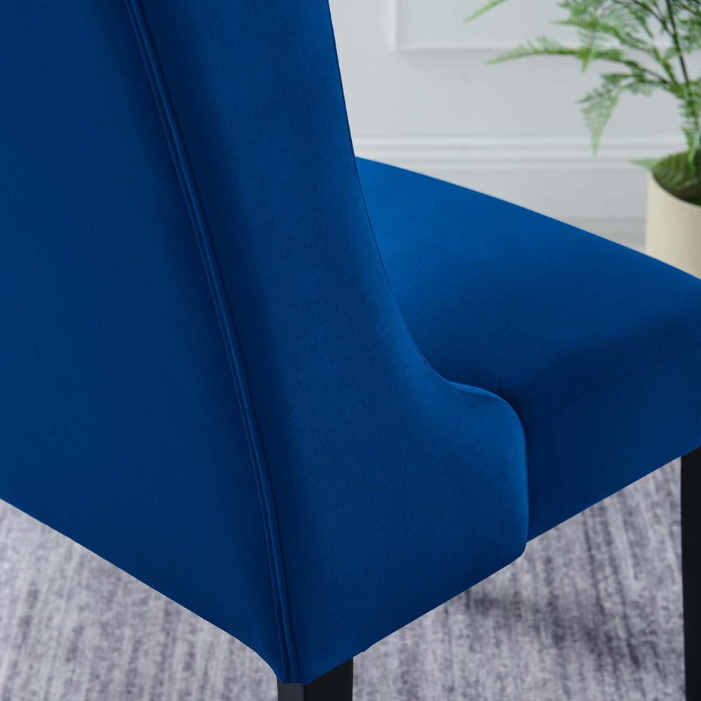 Baronet Performance Velvet Dining Chairs - Set of 2 By Modway - EEI-5013 | Dining Chairs | Modishstore - 57