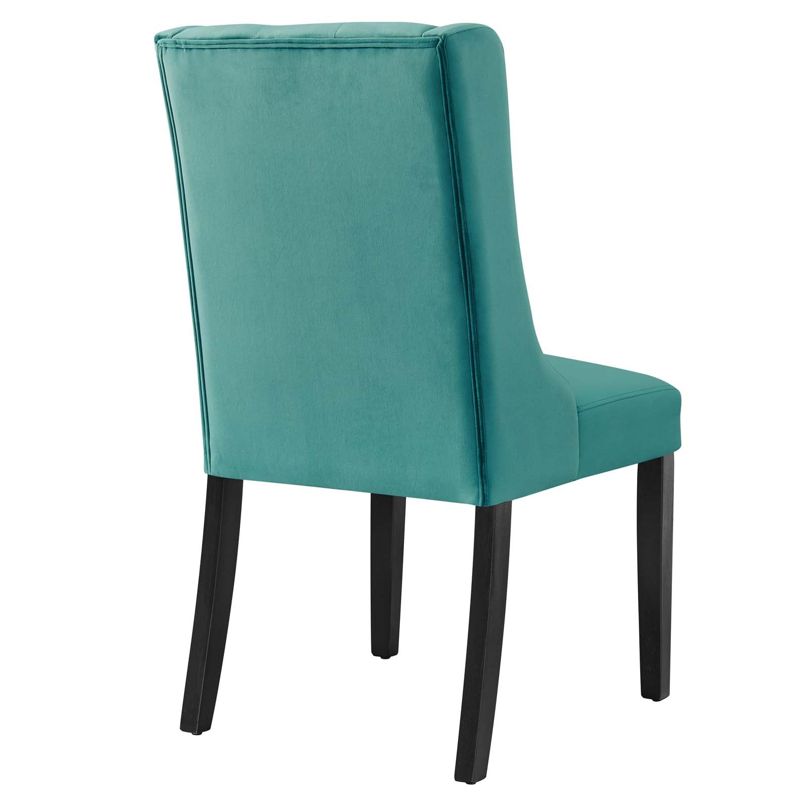 Baronet Performance Velvet Dining Chairs - Set of 2 By Modway - EEI-5013 | Dining Chairs | Modishstore - 75