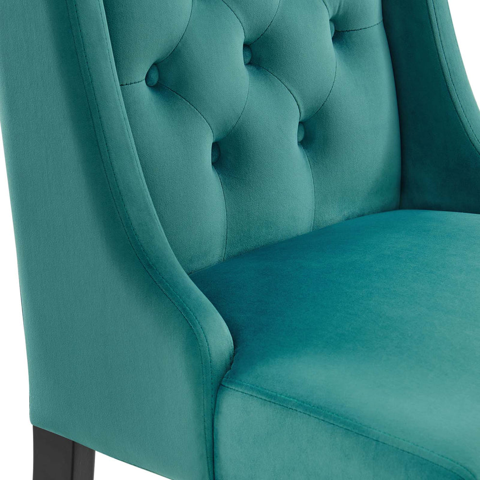 Baronet Performance Velvet Dining Chairs - Set of 2 By Modway - EEI-5013 | Dining Chairs | Modishstore - 80