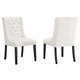 Baronet Performance Velvet Dining Chairs - Set of 2 By Modway - EEI-5013 | Dining Chairs | Modishstore - 87