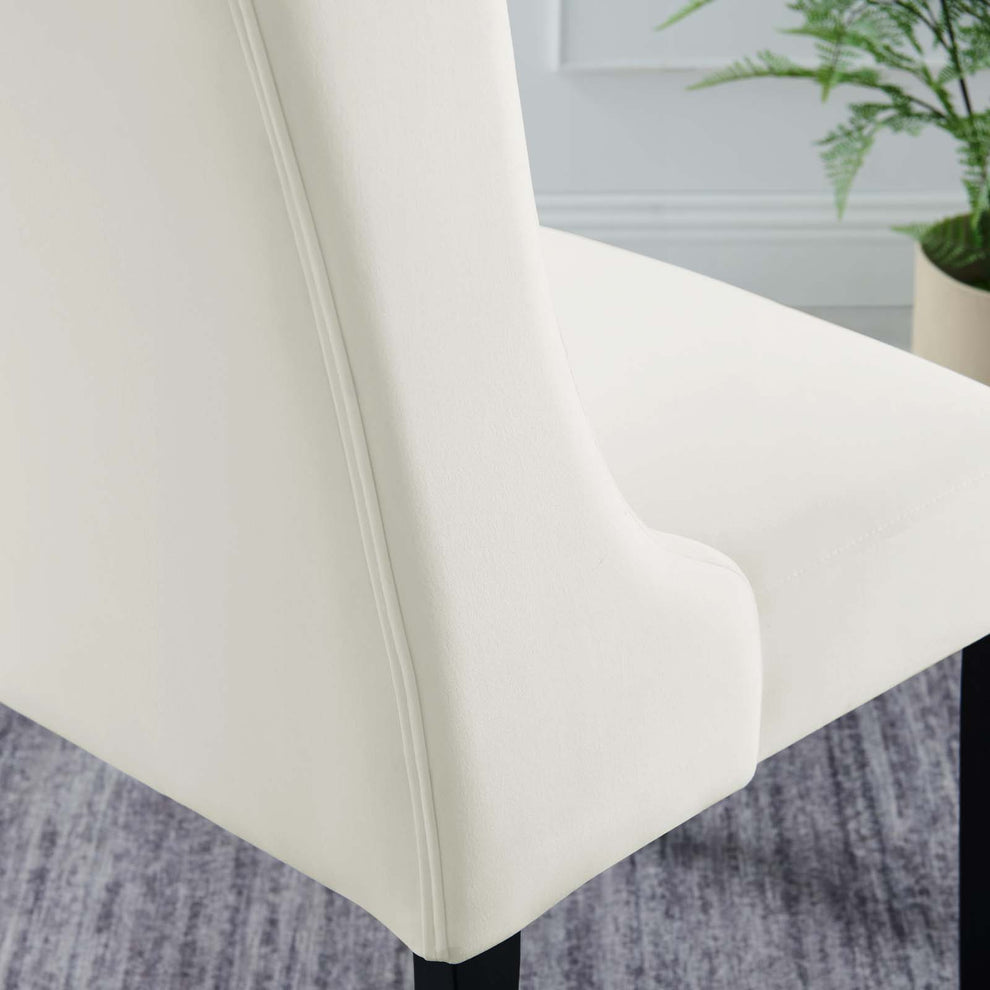 Baronet Performance Velvet Dining Chairs - Set of 2 By Modway - EEI-5013 | Dining Chairs | Modishstore - 81