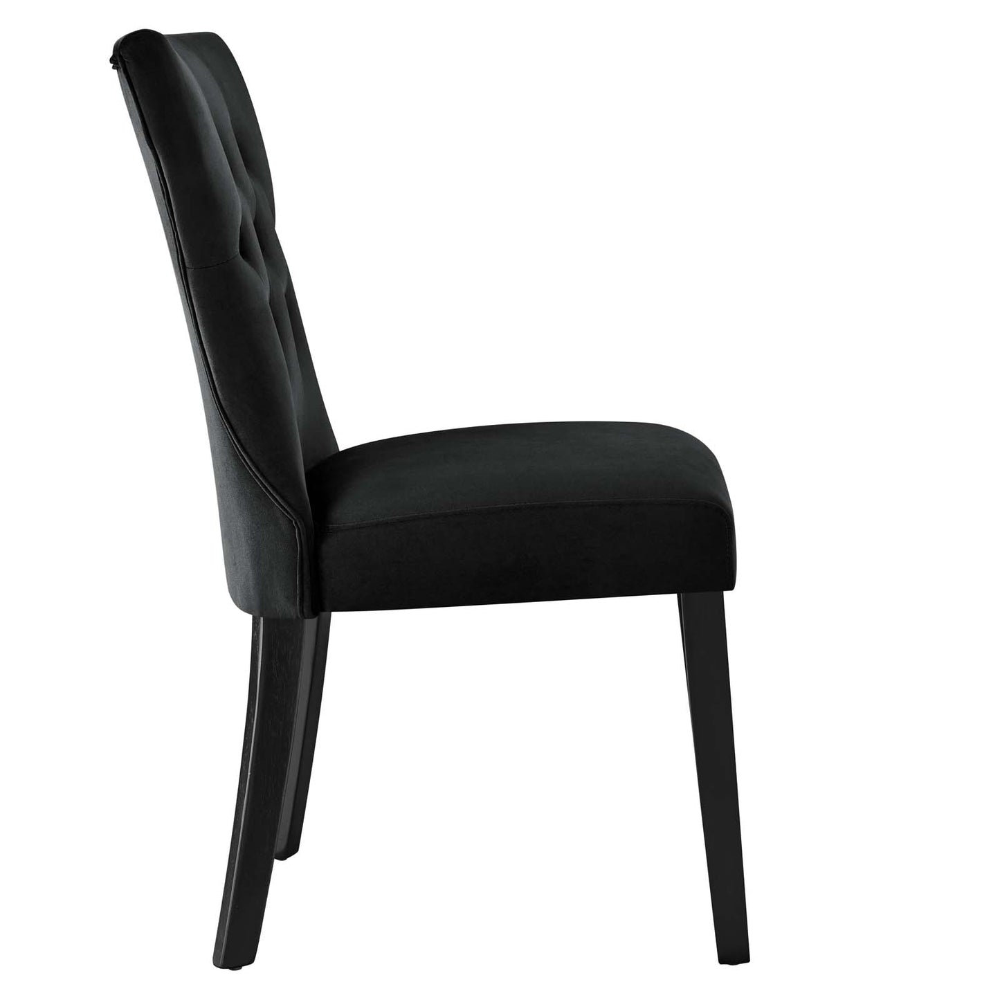 Silhouette Performance Velvet Dining Chairs - Set of 2 By Modway - EEI-5014 | Dining Chairs | Modishstore - 3