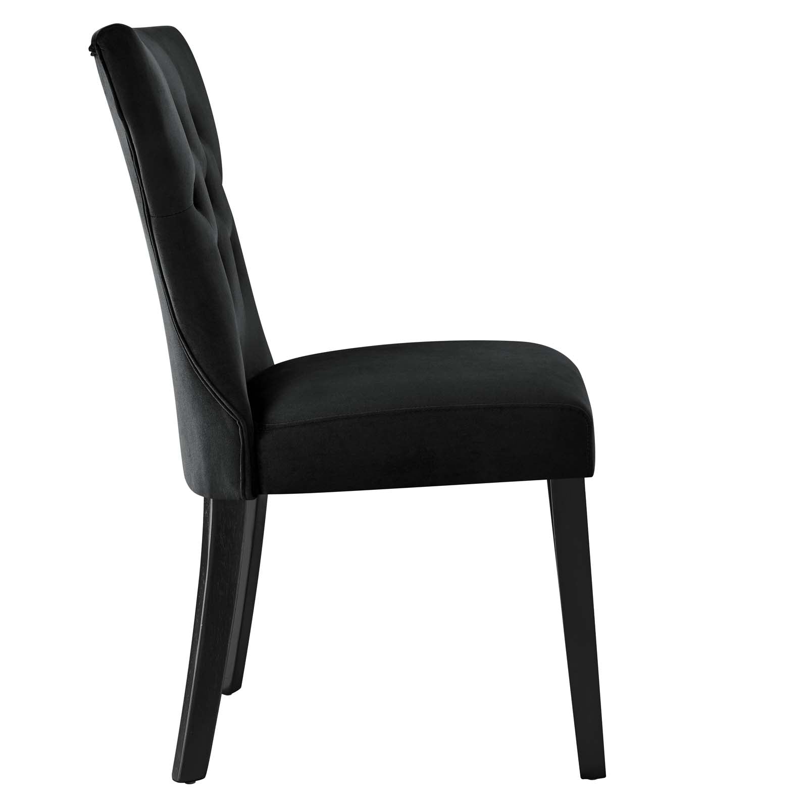 Silhouette Performance Velvet Dining Chairs - Set of 2 By Modway - EEI-5014 | Dining Chairs | Modishstore - 3