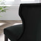 Silhouette Performance Velvet Dining Chairs - Set of 2 By Modway | Dining Chairs | Modishstore-2