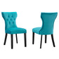 Silhouette Performance Velvet Dining Chairs - Set of 2 By Modway | Dining Chairs | Modishstore-16