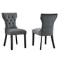 Silhouette Performance Velvet Dining Chairs - Set of 2 By Modway | Dining Chairs | Modishstore-48