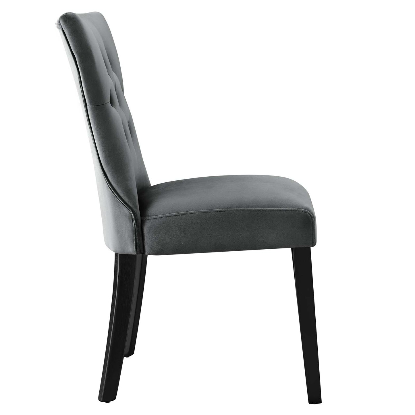 Silhouette Performance Velvet Dining Chairs - Set of 2 By Modway - EEI-5014 | Dining Chairs | Modishstore - 42