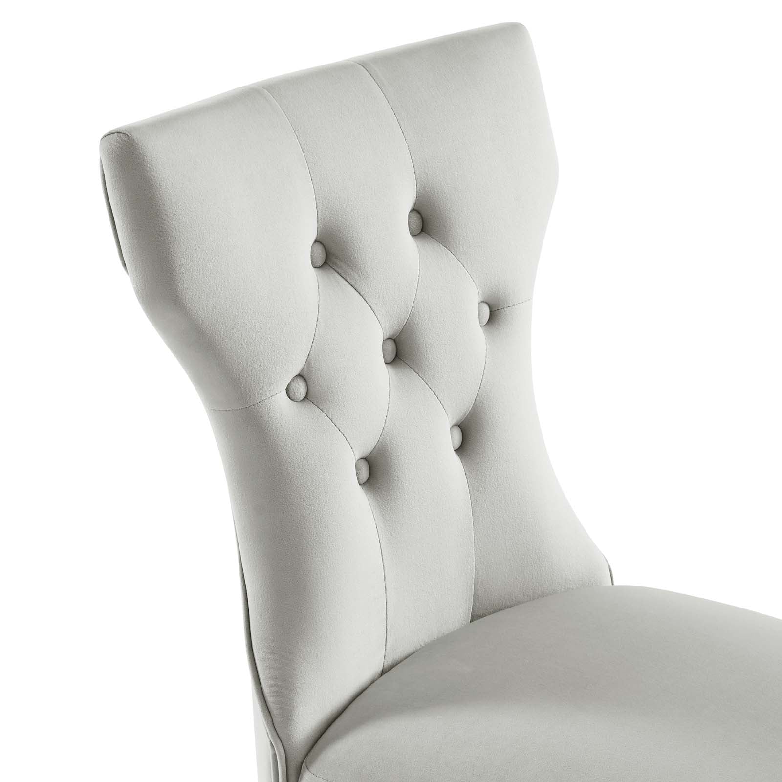 Silhouette Performance Velvet Dining Chairs - Set of 2 By Modway - EEI-5014 | Dining Chairs | Modishstore - 55