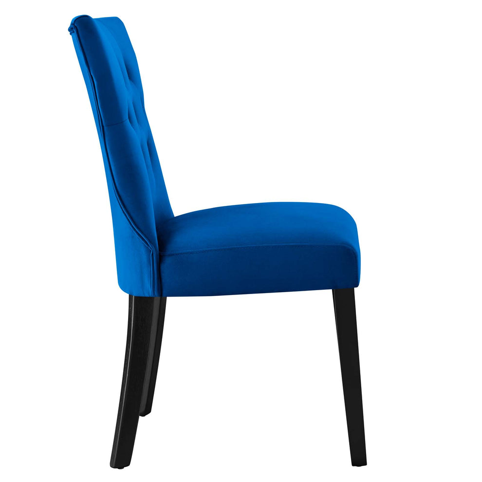 Silhouette Performance Velvet Dining Chairs - Set of 2 By Modway - EEI-5014 | Dining Chairs | Modishstore - 58