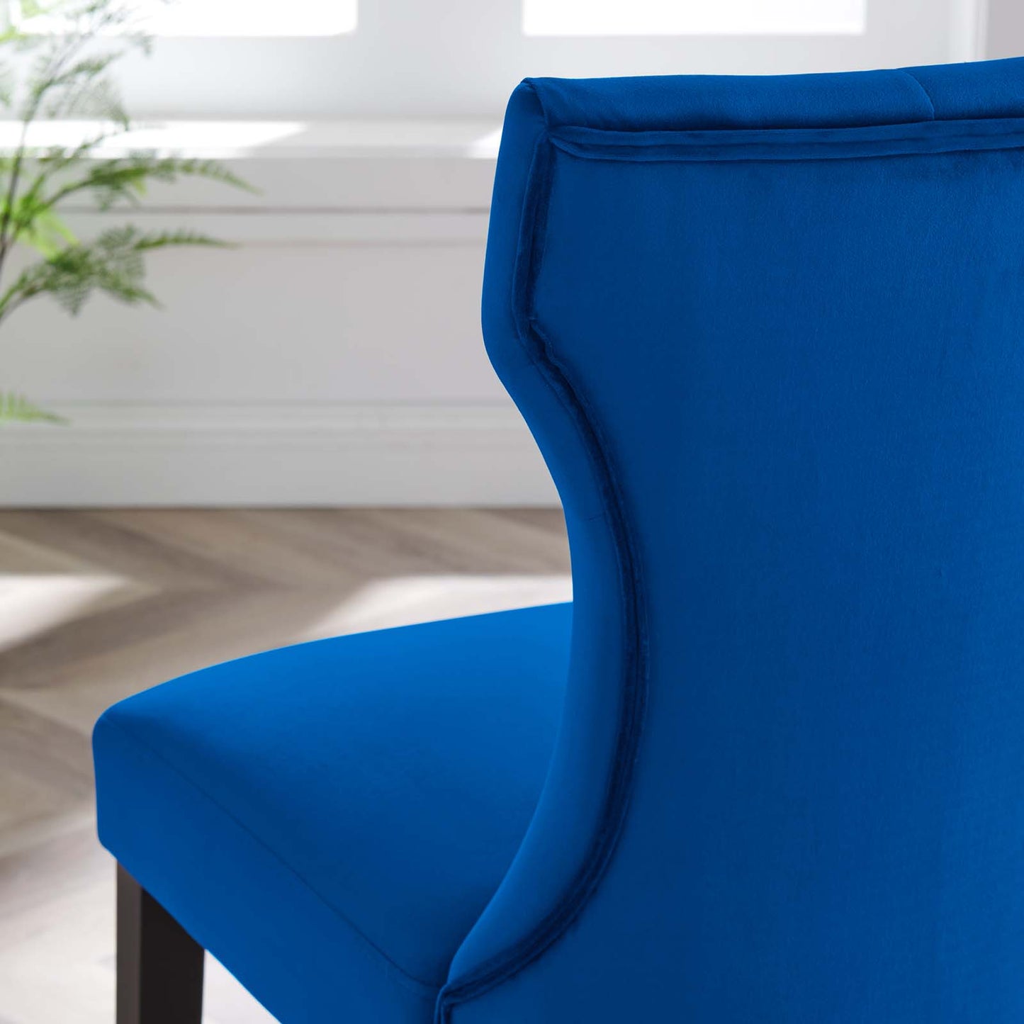 Silhouette Performance Velvet Dining Chairs - Set of 2 By Modway - EEI-5014 | Dining Chairs | Modishstore - 57