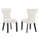 Silhouette Performance Velvet Dining Chairs - Set of 2 By Modway - EEI-5014 | Dining Chairs | Modishstore - 88