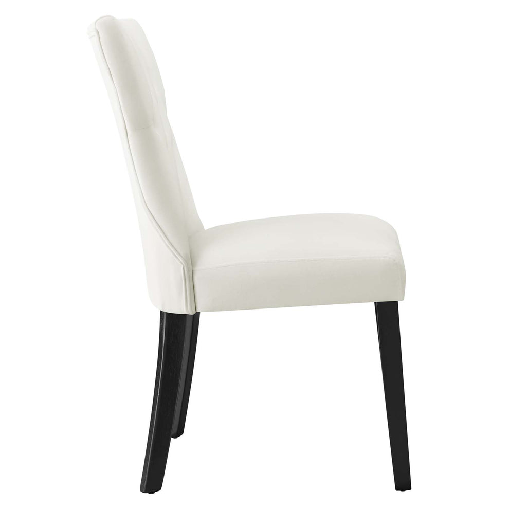 Silhouette Performance Velvet Dining Chairs - Set of 2 By Modway - EEI-5014 | Dining Chairs | Modishstore - 82