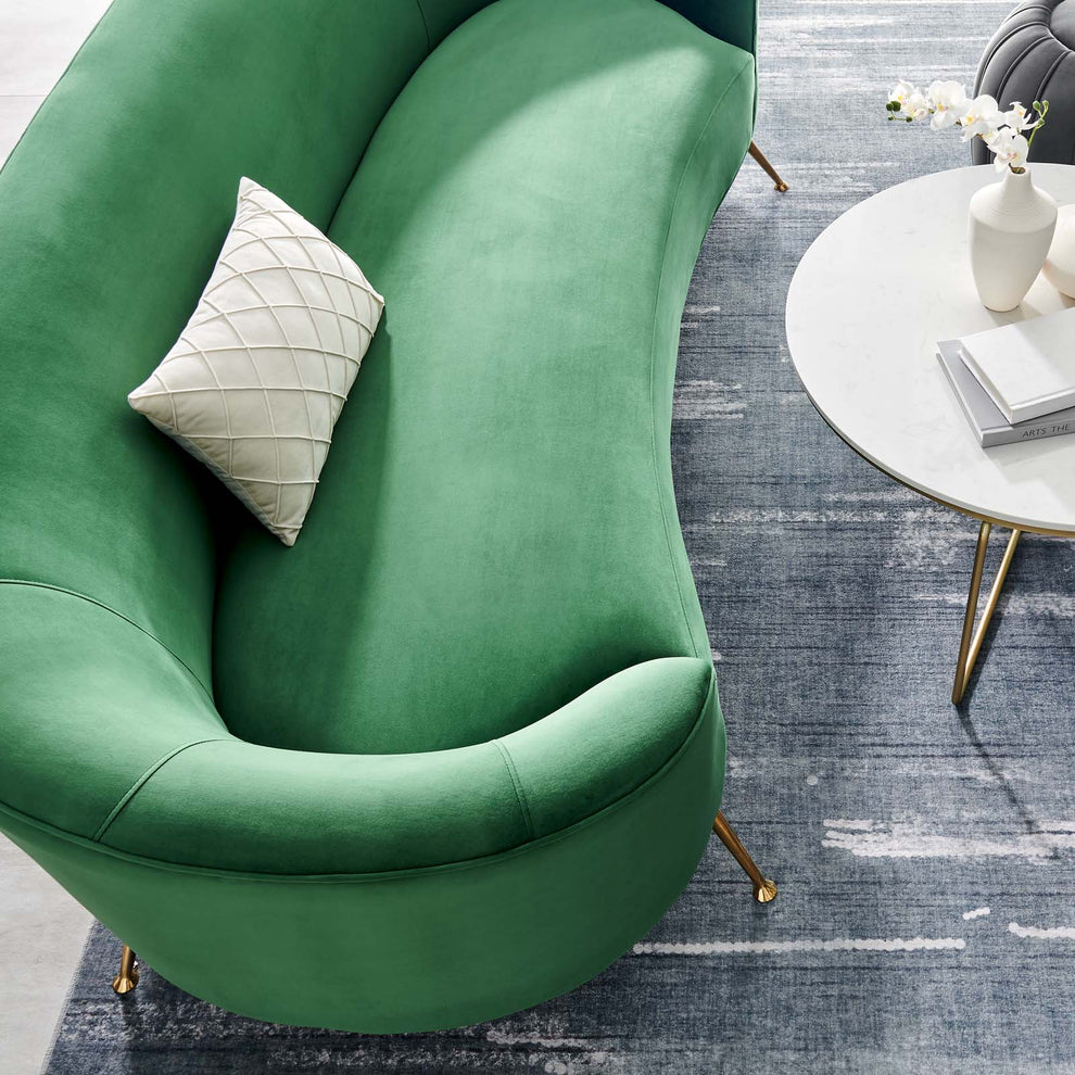 Marchesa Upholstered Performance Velvet Sofa By Modway - EEI-5015 | Sofas | Modishstore - 8