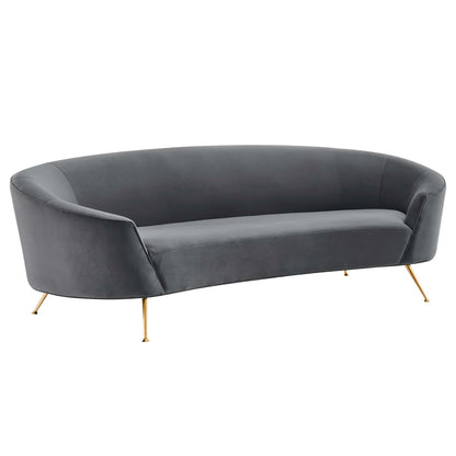 Marchesa Upholstered Performance Velvet Sofa By Modway - EEI-5015 | Sofas | Modishstore - 10