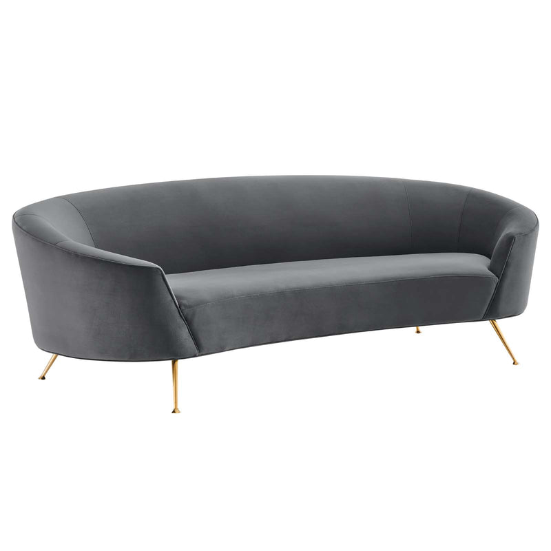 Marchesa Upholstered Performance Velvet Sofa By Modway - EEI-5015 | Sofas | Modishstore - 10
