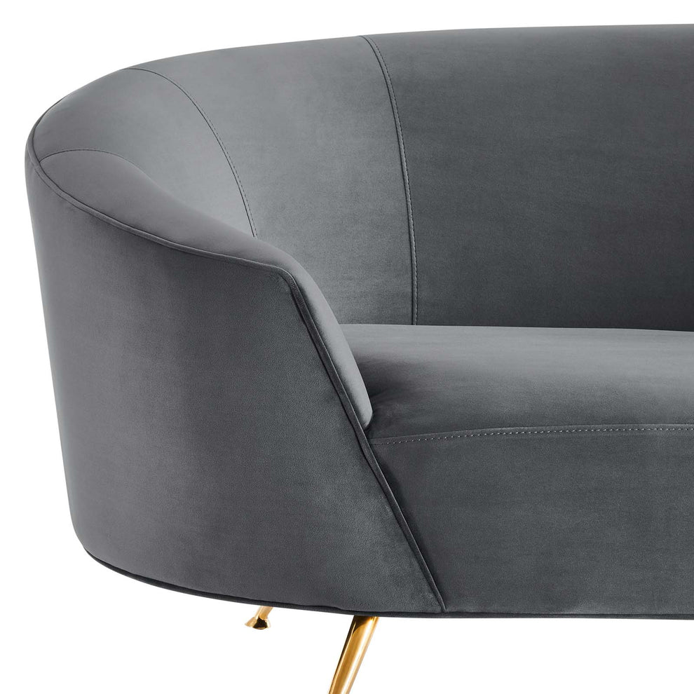 Marchesa Upholstered Performance Velvet Sofa By Modway - EEI-5015 | Sofas | Modishstore - 11